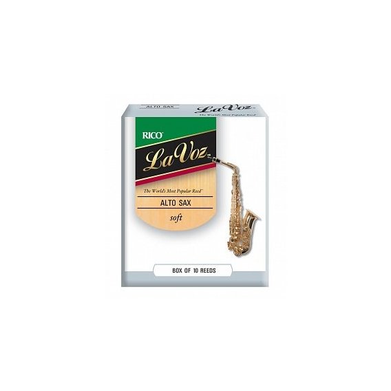 

Трость Rico RJC10SF La Voz Alto Sax Soft (1 шт.)