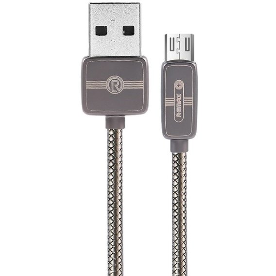 Кабель Remax USB Cable to microUSB Regor 1m Tarnish (RC-098M-TARNISH)