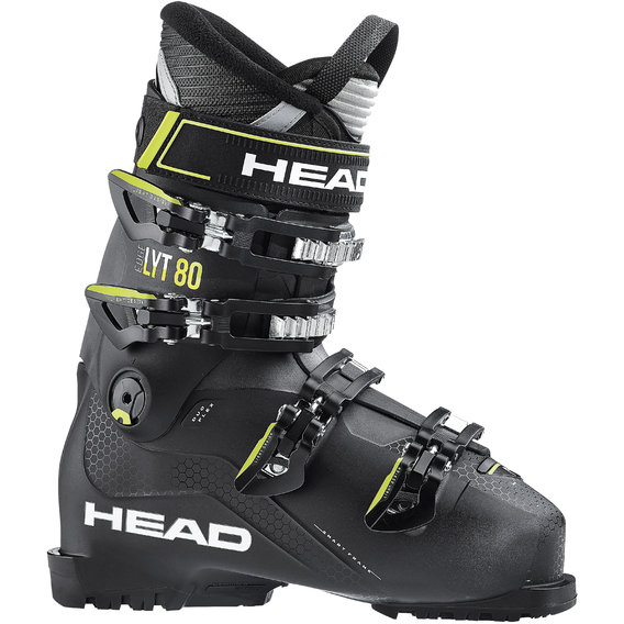Ботинки для лыж HEAD EDGE LYT 80 BLACK/YELLOW 29.5 (2021)