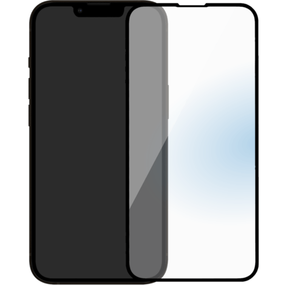 Аксессуар для iPhone Cutana Tempered Glass Antibacterial Full Coverage Black for iPhone 14 Pro Max