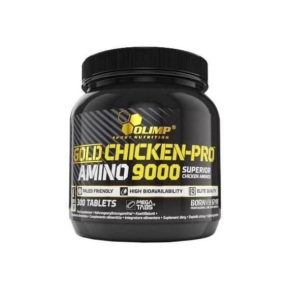 

Olimp Gold Chicken-Pro Amino 9000 Mega Tabs 300 tabs