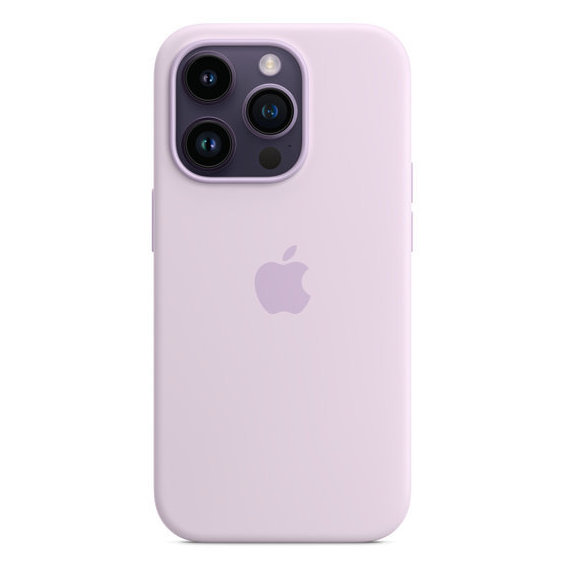 Аксессуар для iPhone Apple Silicone Case with MagSafe Lilac (MPTJ3) for iPhone 14 Pro UA