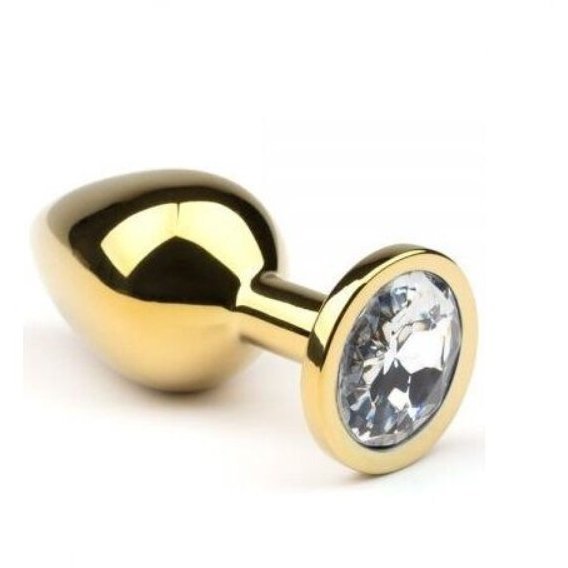Анальна пробка, Gold Diamond, L