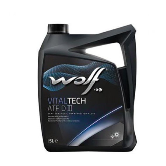 Трансмиссионное масло WOLF VITALTECH ATF DIII 5Lx4