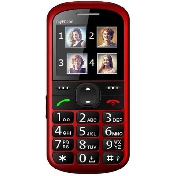 Мобильный телефон myPhone Halo 2 SingleSim Red (UA UCRF)