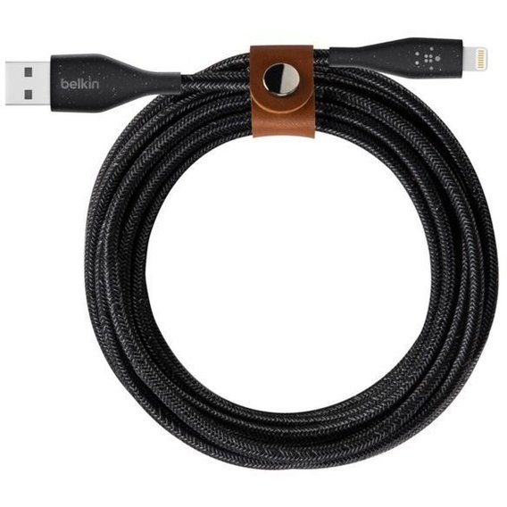 Кабель Belkin USB Cable to Lightning DuraTek Plus 3m Black (F8J236BT10-BLK)