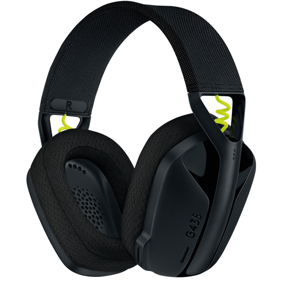 Наушники Logitech G435 Lightspeed Wireless Gaming Headset Black (981-001050)