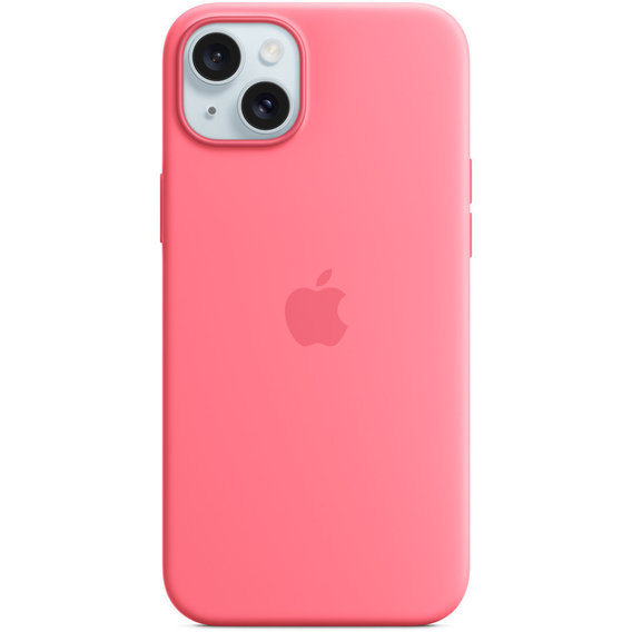 Аксессуар для iPhone Apple Silicone Case with MagSafe Pink (MWNE3) for iPhone 15 Plus
