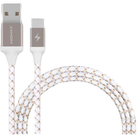 Кабель Momax USB Cable to USB-C Zero 1m Gold (DTA11L)