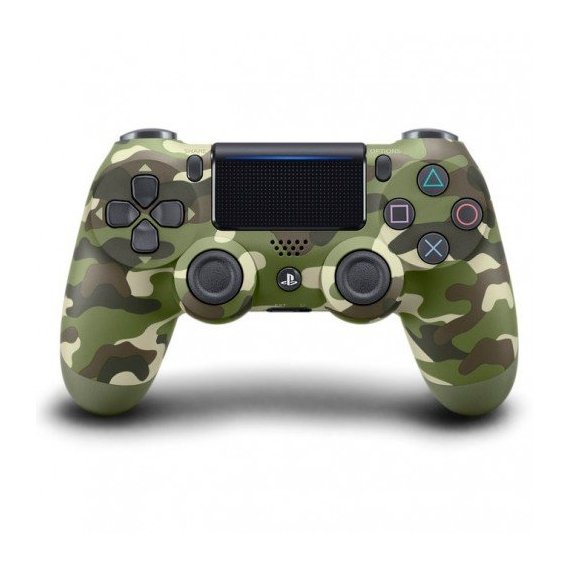 Аксессуар для приставок Sony DualShock 4 Green Camouflage (Version 2)