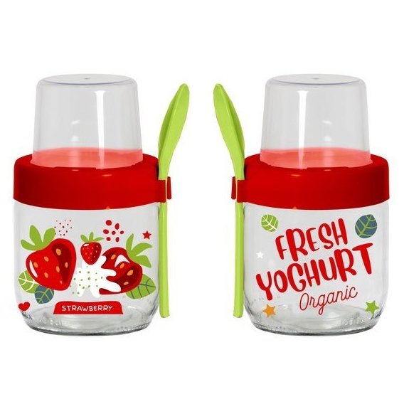 Herevin Fruit-Yoghurt с ложкой и контейнером 0.425 л (131615-000)
