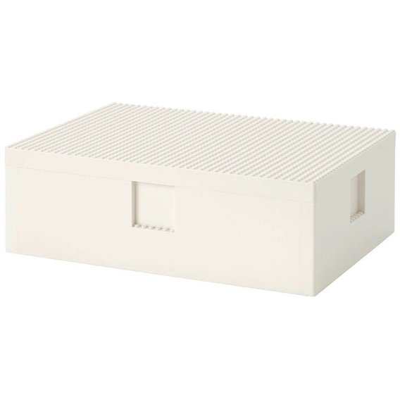 Коробка LEGO з крышкой ІКЕА BYGGLEK 35х26х12 см (10354208)