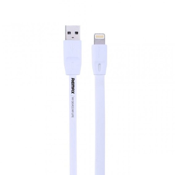 Кабель Remax USB Cable to Lighting Full Speed White 2m (RC-001i)