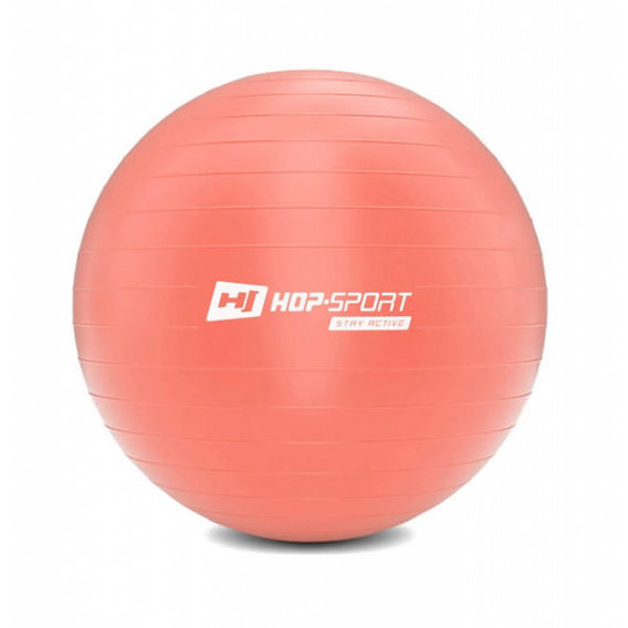 Мяч для фитнеса Hop-Sport HS-R055YB light pink 55 см