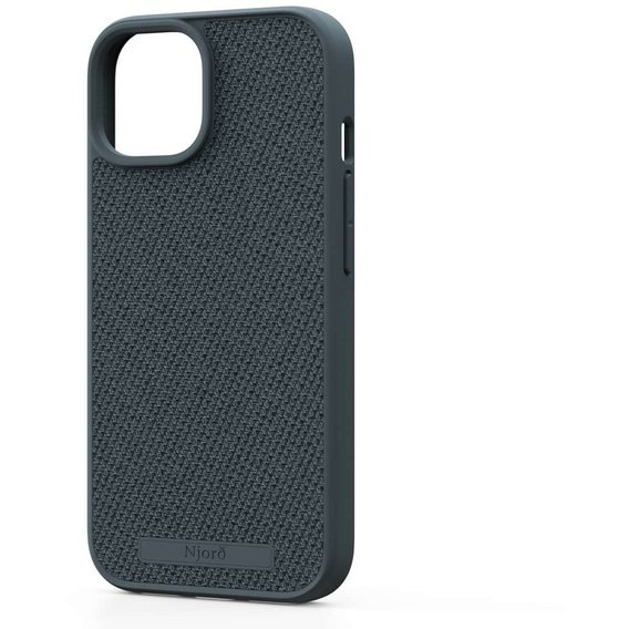 Аксессуар для iPhone Njord Fabric MagSafe Case Dark Grey (NA51FA09) for iPhone 15