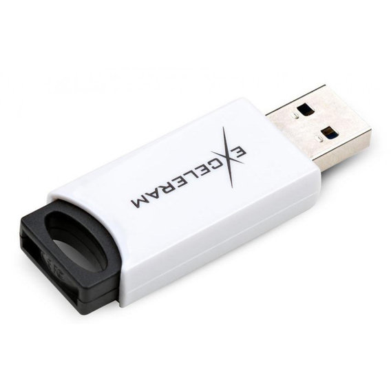 USB-флешка eXceleram 32GB H2 Series USB 2.0 White/Black (EXU2H2W32)