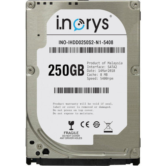 Внутренний жесткий диск i.norys 250GB (INO-IHDD0250S2-N1-5408)