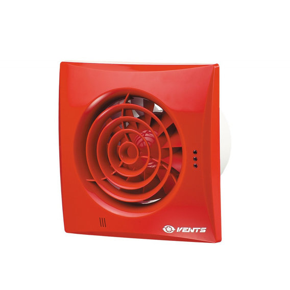 Вытяжной вентилятор Vents 100 Квайт RAL 3013 красный