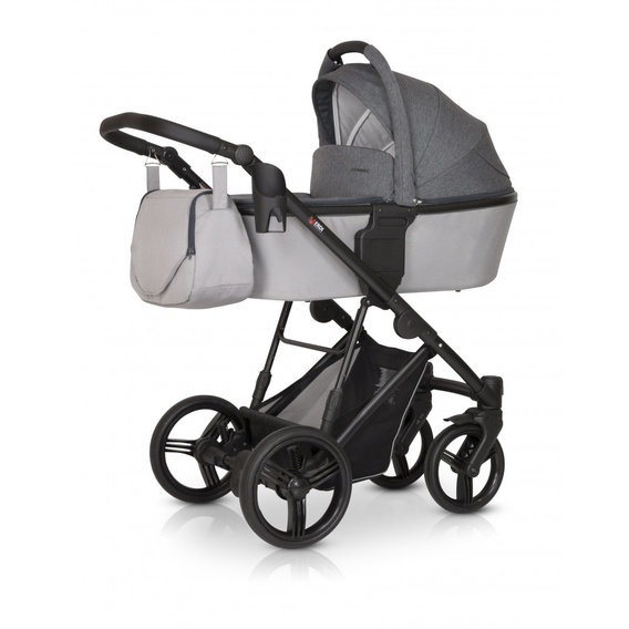 Универсальная коляска 3 в 1 Verdi Dynamic 9023-VD-05, light grey/grey, светло серый/серый