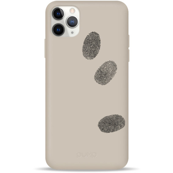 Аксессуар для iPhone Pump Silicone Minimalistic Case Fingerprints (PMSLMN11PROMAX-6/239) for iPhone 11 Pro Max