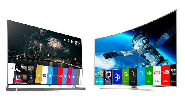 Удобство возможности Smart TV от Samsung и LG