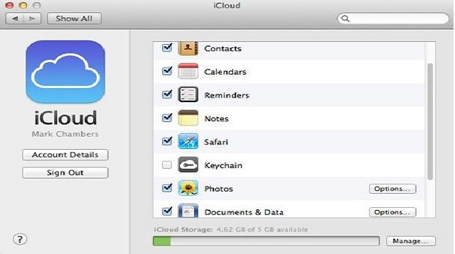 Подключение iPhone к Macbook через iCloud