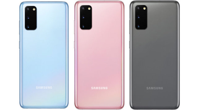 цвета Samsung Galaxy S20