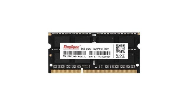 KingSpec 8 GB SO-DIMM DDR3L 1600 MHz (KS1600D3N13508G)