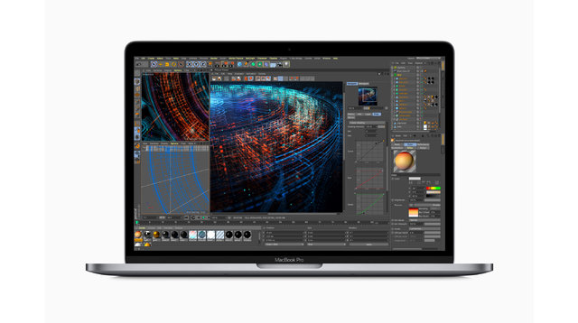 графика MacBook Pro 15