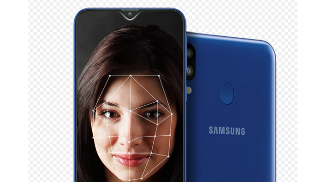 функция распознавания лица в Samsung Galaxy M20