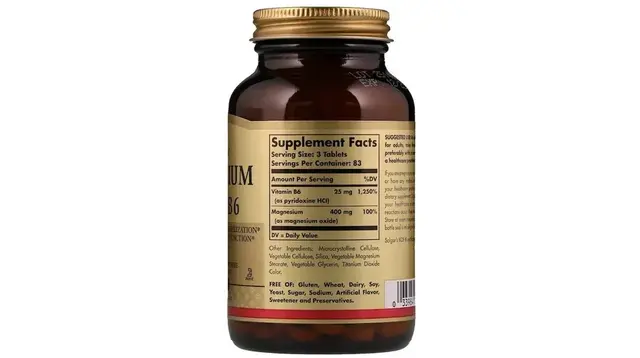 Solgar Magnesium, with Vitamin B6
