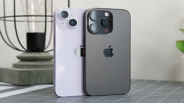 Камеры iPhone 14 и 14 Pro